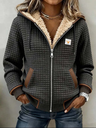 AULIORA | Chaqueta Acolchada con Capucha para Mujer - Modelo Camille