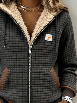 AULIORA | Chaqueta Acolchada con Capucha para Mujer - Modelo Camille